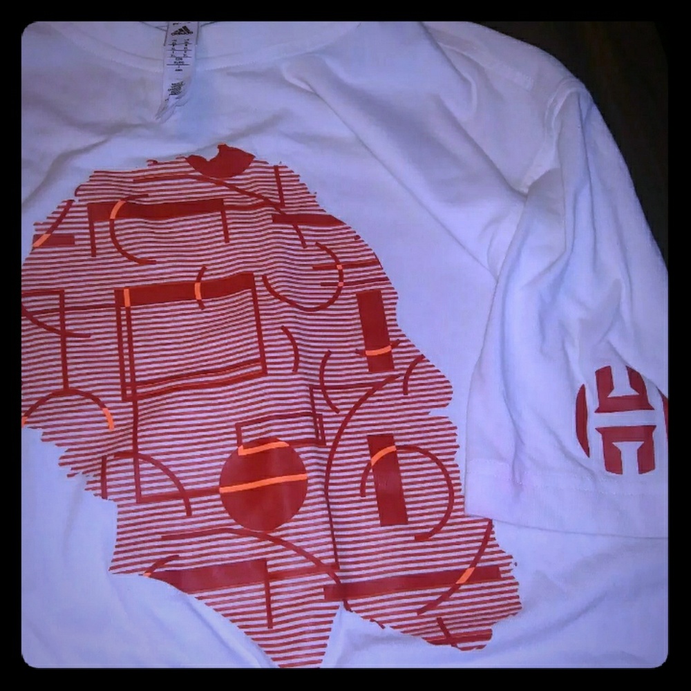 Adidas X Courted James Harden Beard T-shirt XL